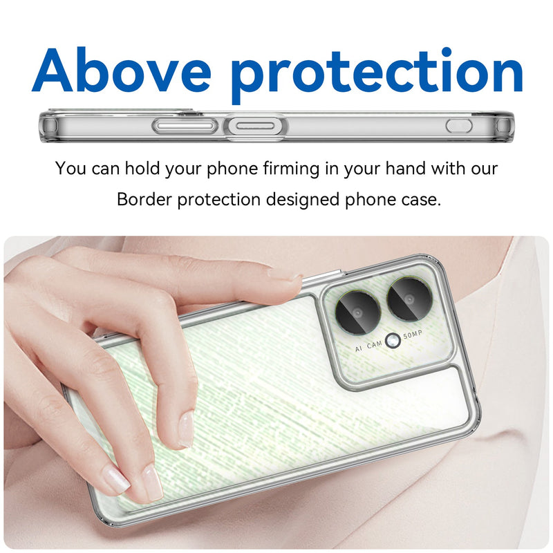 Xiaomi Poco C65 Soft TPU Bumper Case [Clear]