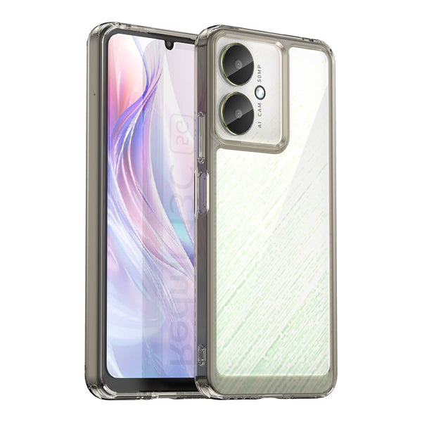 Xiaomi Poco C65 Soft TPU Bumper Case [Clear Grey]