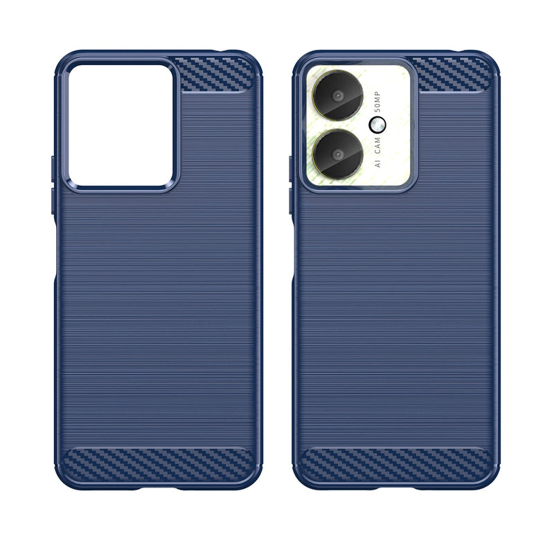 Xiaomi Poco C65 Carbon Fibre Brushed Case [Navy]