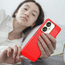 Xiaomi Poco C65 Carbon Fibre Brushed Case [Red]