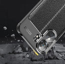 Xiaomi Poco C65 Leather Texture Back Case [Black]