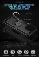 Xiaomi Poco C65 Military Armour Ring Case [Black]