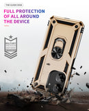 Xiaomi Poco C65 Military Armour Ring Case [Gold]