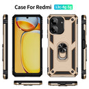 Xiaomi Poco C65 Military Armour Ring Case [Gold]