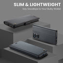 Xiaomi Redmi 13C CaseMe 023 Wallet Flip Cover, RFID Protection, Card Holder