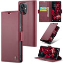 Xiaomi Poco C65 CaseMe Retro Wallet Case [Maroon]