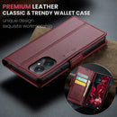 Xiaomi Poco C65 CaseMe Retro Wallet Case [Maroon]