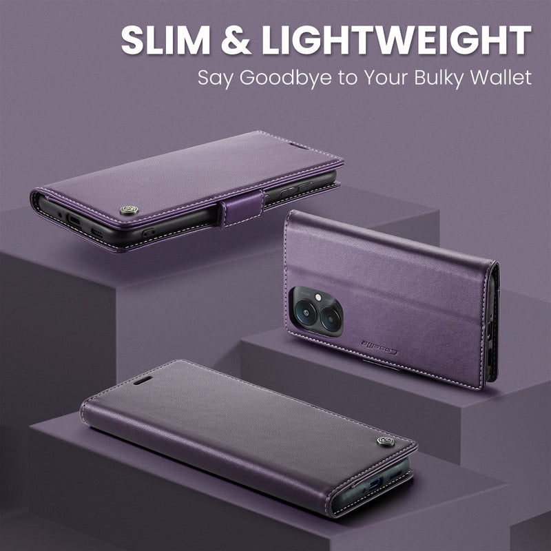 Xiaomi Poco C65 CaseMe Retro Wallet Case [Purple]