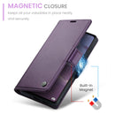 Xiaomi Poco C65 CaseMe Retro Wallet Case [Purple]