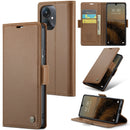 Xiaomi Poco C65 CaseMe Retro Wallet Case [Brown]