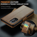Xiaomi Poco C65 CaseMe Retro Wallet Case [Brown]