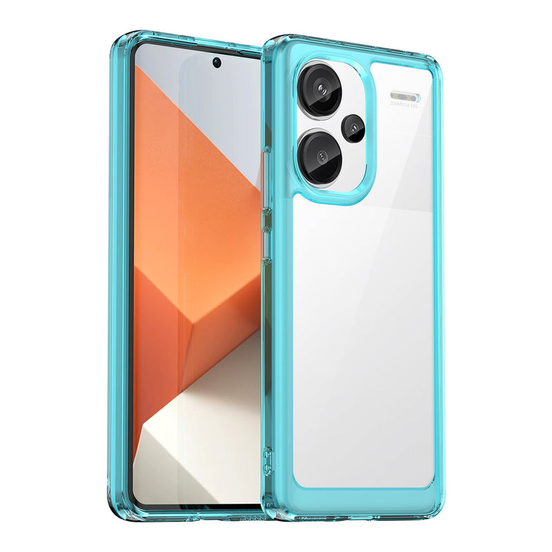 Xiaomi Redmi Note 13 Pro Plus 5G Soft TPU Bumper Case (Clear Blue)