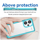 Xiaomi Redmi Note 13 Pro Plus 5G Soft TPU Bumper Case (Clear Blue)