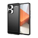 Xiaomi Redmi Note 13 Pro Plus 5G Carbon Fibre TPU Case Slim Shockproof Cover Black