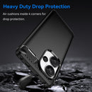 Xiaomi Redmi Note 13 Pro Plus 5G Carbon Fibre TPU Case Slim Shockproof Cover Black