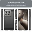 Xiaomi 14T Carbon Fibre Brushed Case (Black)
