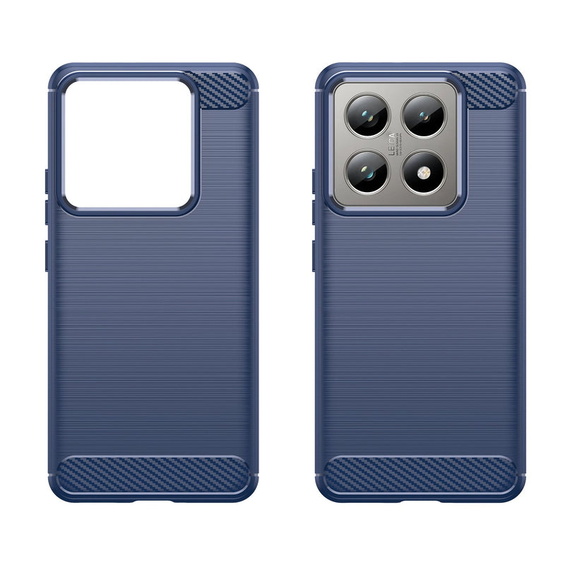 Xiaomi 14T Pro Carbon Fibre Brushed Case (Navy)