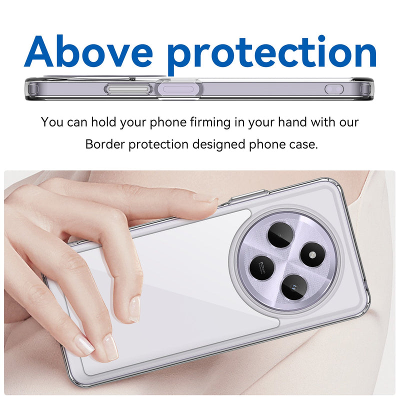 Xiaomi Redmi 14C Soft TPU Bumper Case [Clear]