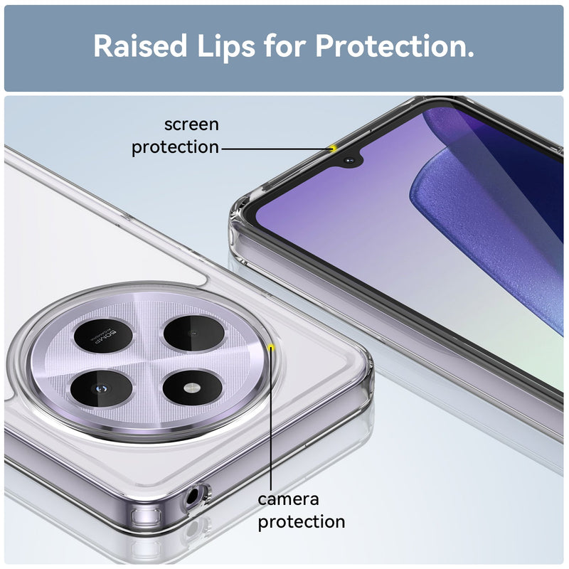 Xiaomi Redmi 14C Soft TPU Bumper Case [Clear]