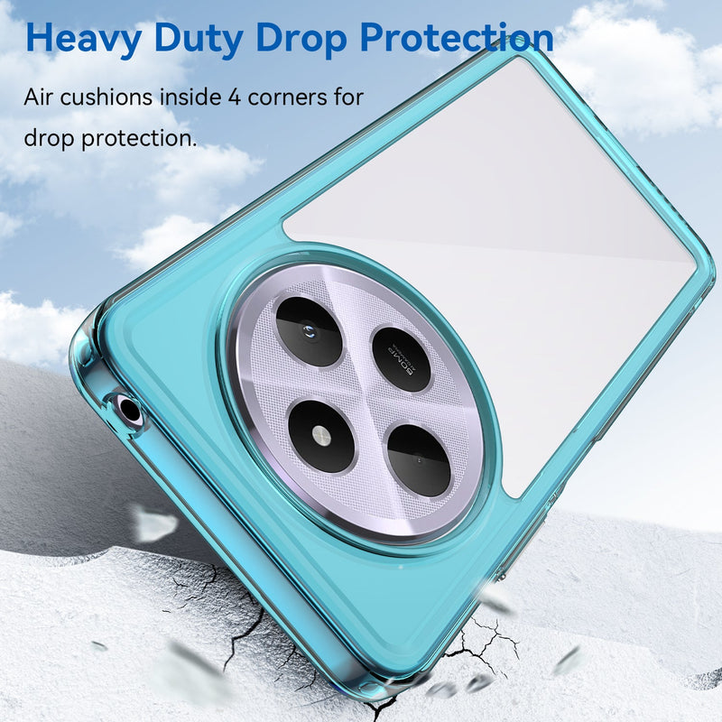 Xiaomi Redmi 14C Soft TPU Bumper Case [Clear Blue]