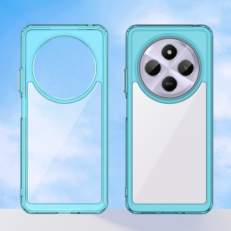 Xiaomi Redmi 14C Soft TPU Bumper Case [Clear Blue]