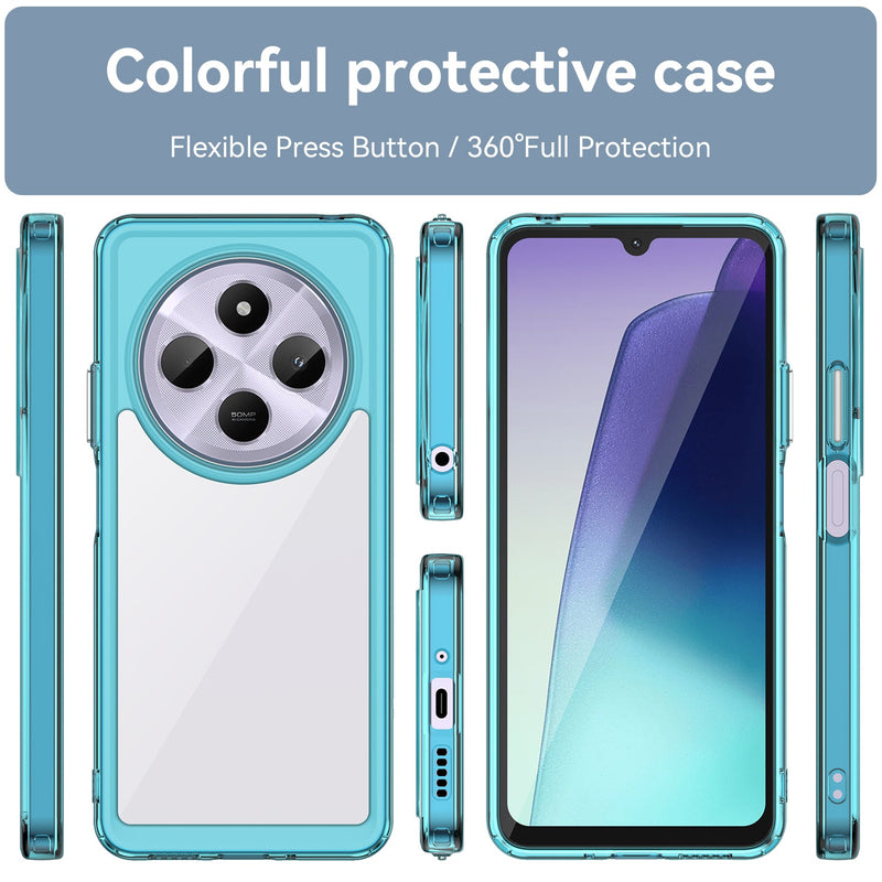 Xiaomi Redmi 14C Soft TPU Bumper Case [Clear Blue]