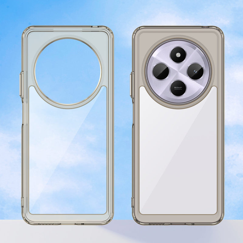 Xiaomi Redmi 14C Soft TPU Bumper Case [Clear Gray]