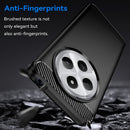 Xiaomi Redmi 14C 4G Carbon Fibre TPU Case Slim Shockproof Cover Black