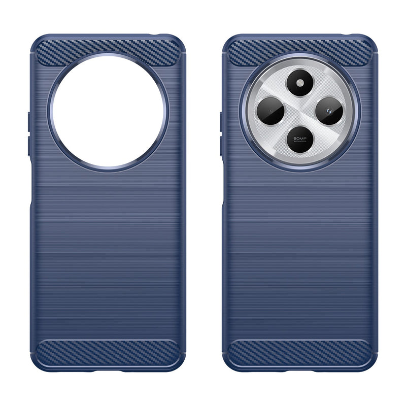 Xiaomi Redmi 14C Carbon Fibre Brushed Case [Navy]