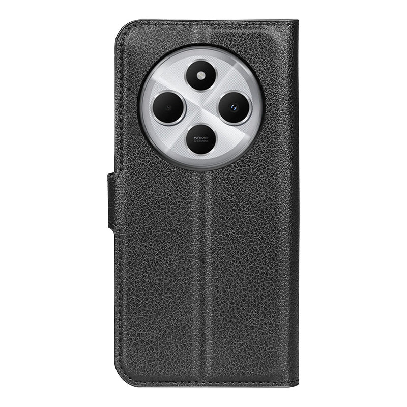 Xiaomi Redmi 14C PU Wallet Case (Black)
