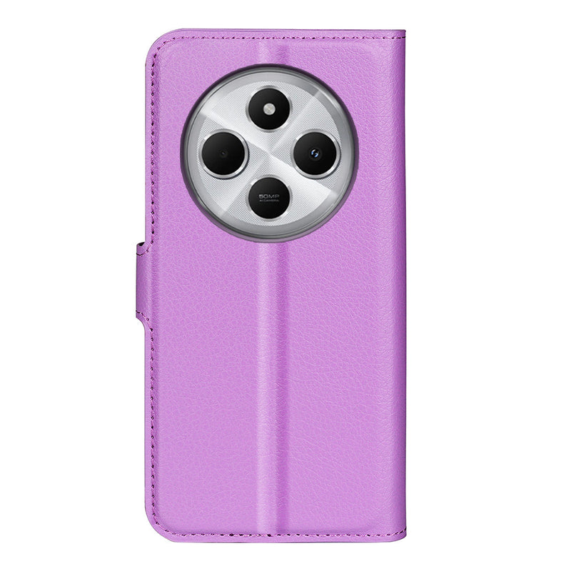 Xiaomi Redmi 14C PU Wallet Case (Purple)