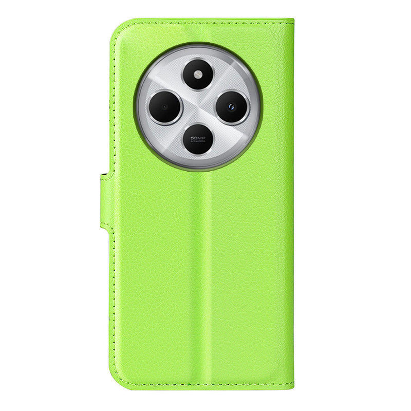 Xiaomi Redmi 14C PU Wallet Case (Green)
