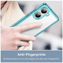 Xiaomi Poco X7 Pro Soft TPU Bumper Case [Clear Blue]