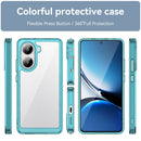 Xiaomi Poco X7 Pro Soft TPU Bumper Case [Clear Blue]