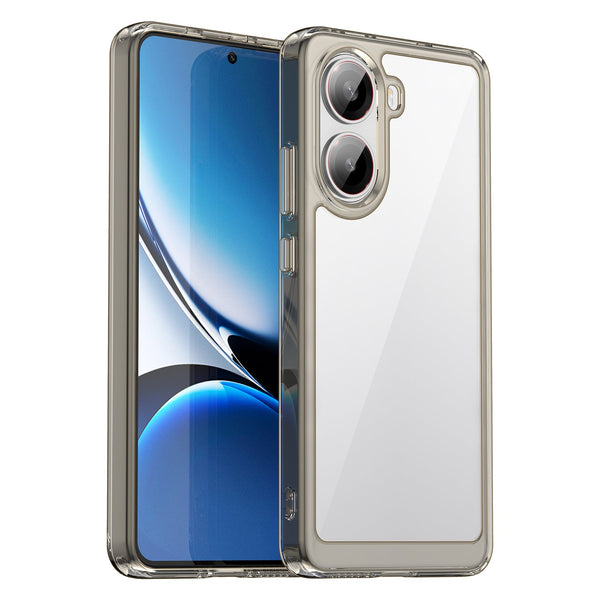Xiaomi Poco X7 Pro Soft TPU Bumper Case [Clear Grey]