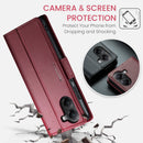Xiaomi Poco X7 Pro CaseMe Retro Wallet Case [Maroon]