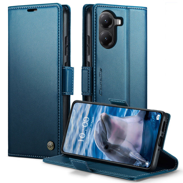 Xiaomi Poco X7 Pro CaseMe Retro Wallet Case [Navy]