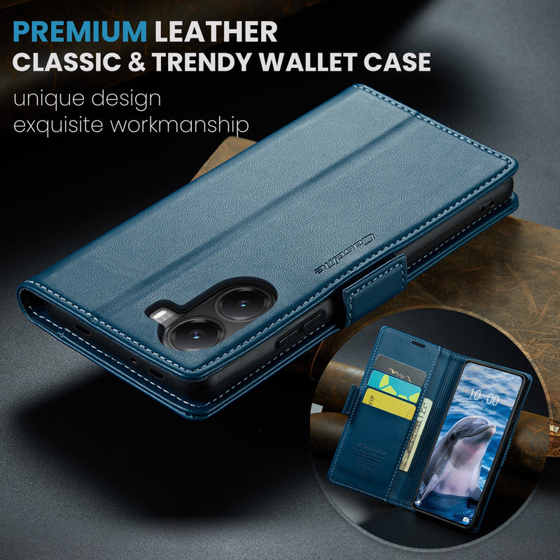 Xiaomi Poco X7 Pro CaseMe Retro Wallet Case [Navy]