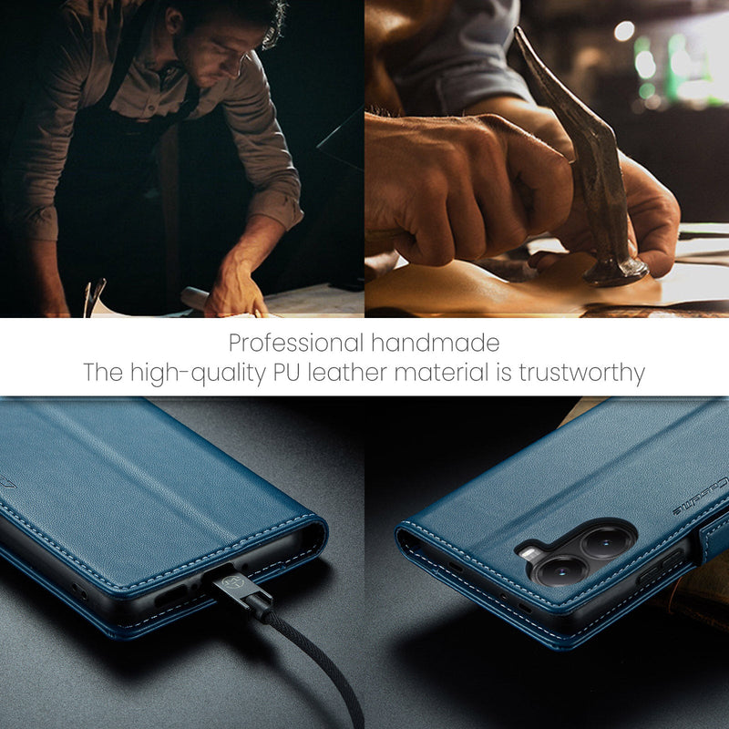 Xiaomi Poco X7 Pro CaseMe Retro Wallet Case [Navy]