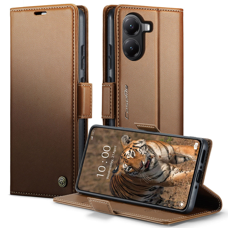 Xiaomi Poco X7 Pro CaseMe Retro Wallet Case [Brown]