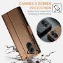 Xiaomi Poco X7 Pro CaseMe Retro Wallet Case [Brown]
