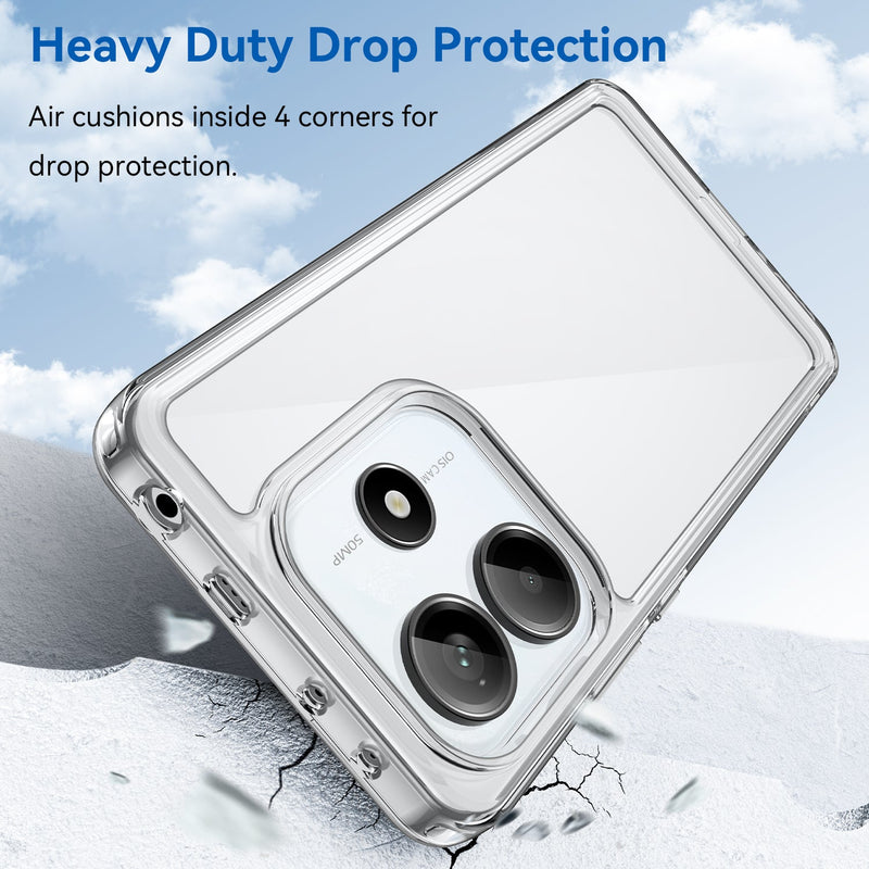 Xiaomi Redmi Note 14 5G Soft TPU Bumper Case [Clear]