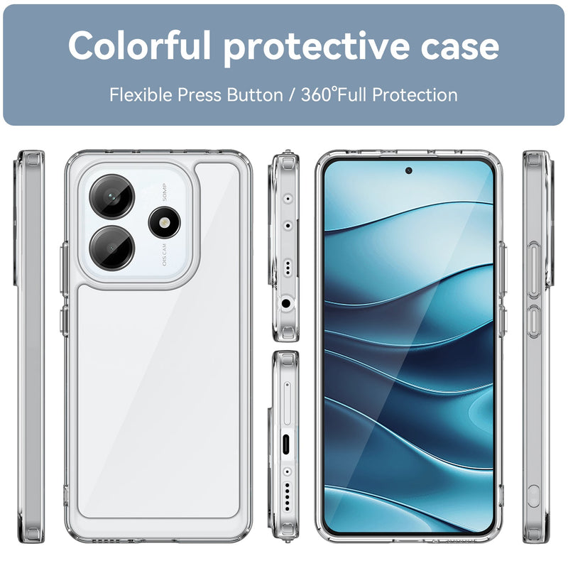 Xiaomi Redmi Note 14 5G Soft TPU Bumper Case [Clear]