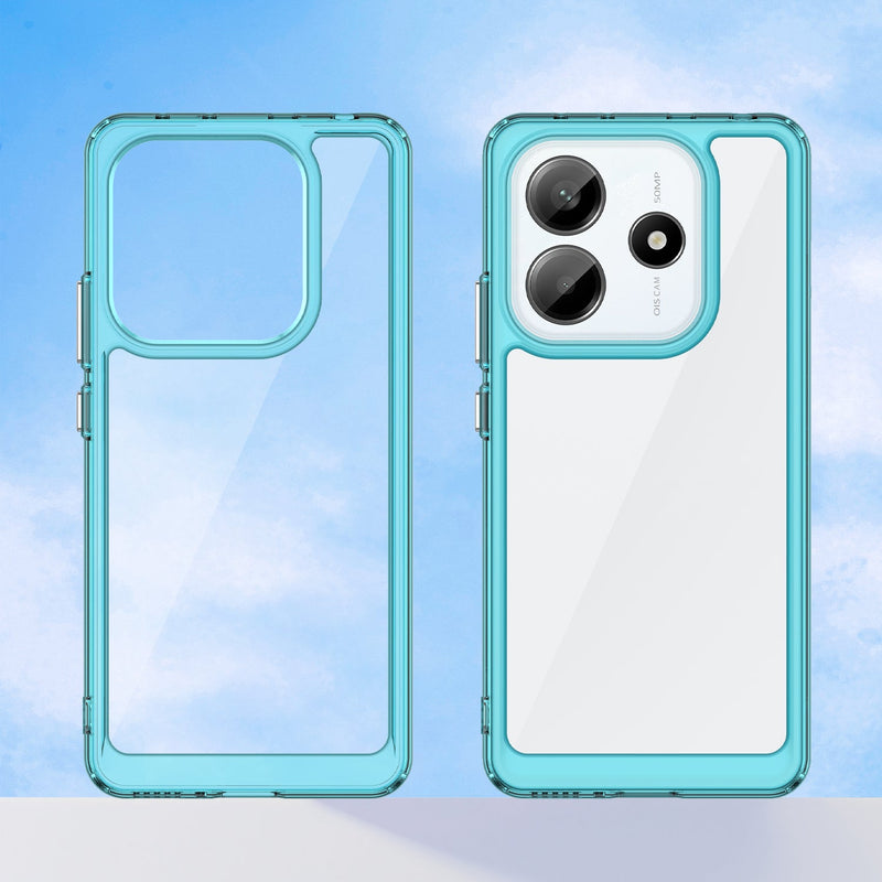 Xiaomi Redmi Note 14 5G Soft TPU Bumper Case [Clear Blue]