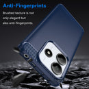Xiaomi Redmi Note 14 5G Carbon Fibre Brushed Case [Navy]