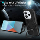 Xiaomi Redmi Note 14 5G Case Ring Kickstand [Black]