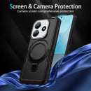 Xiaomi Redmi Note 14 5G Case Ring Kickstand [Black]