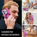 Xiaomi Redmi Note 14 5G Case Ring Kickstand [Pink]