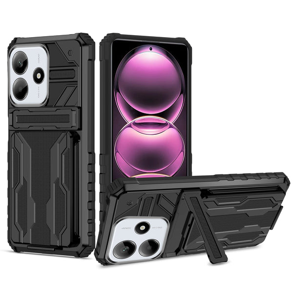 Xiaomi Redmi Note 14 5G Kickstand Card Case [Black]