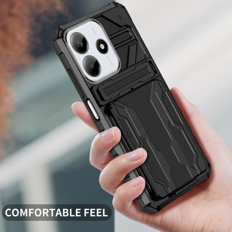 Xiaomi Redmi Note 14 5G Kickstand Card Case [Black]